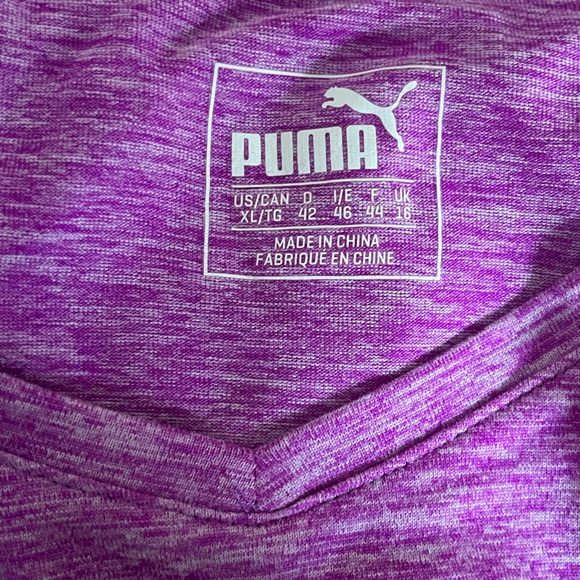 Puma Purple “Her Heather Cat” T-shirt - Picture 3 of 4